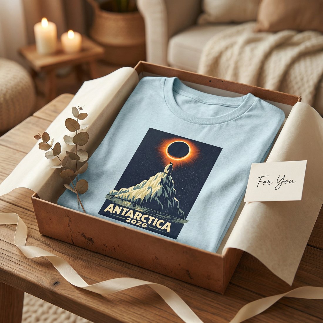 Solar Eclipse 2026 Gift scene mockup