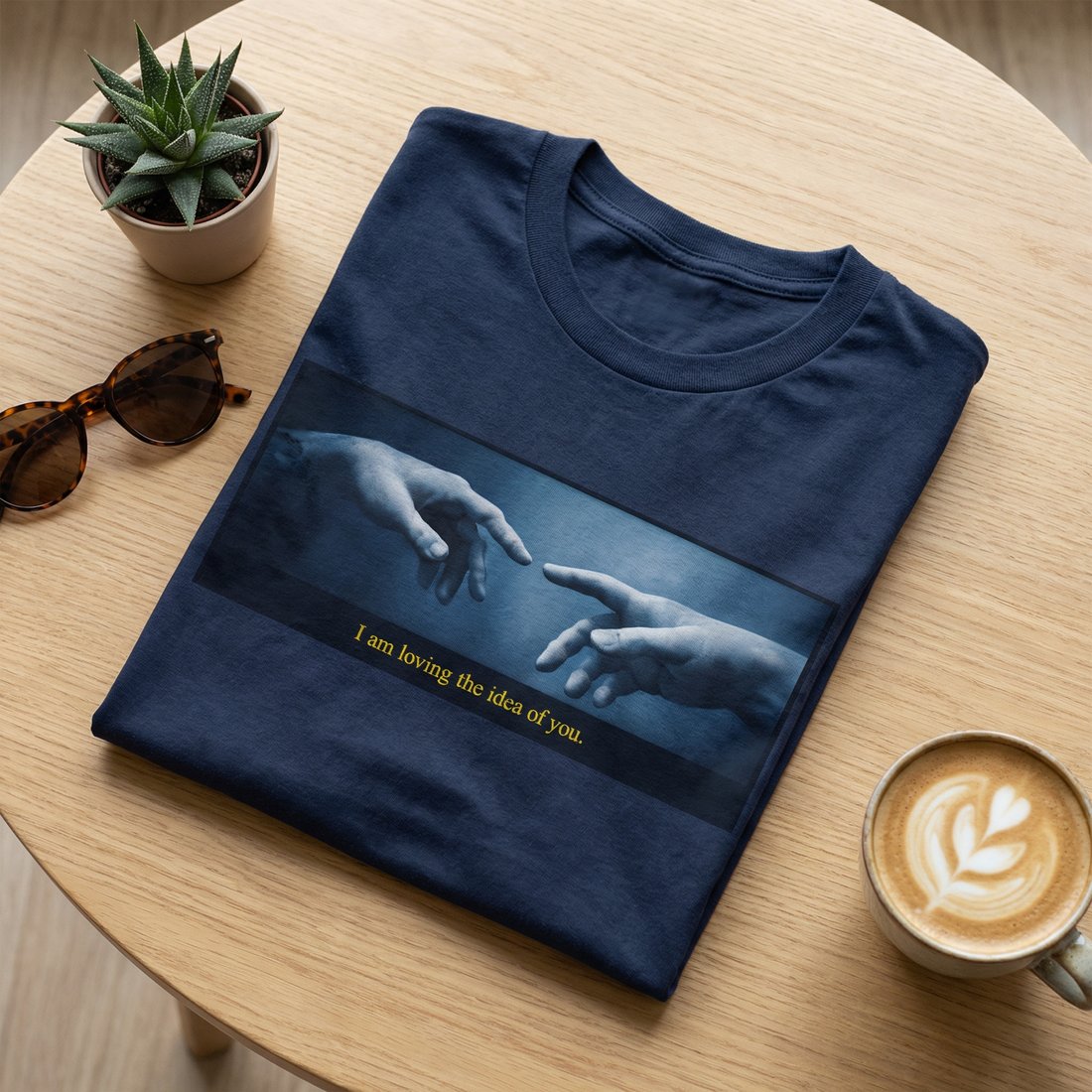 Yearning Aesthetic Flat lay mockup
