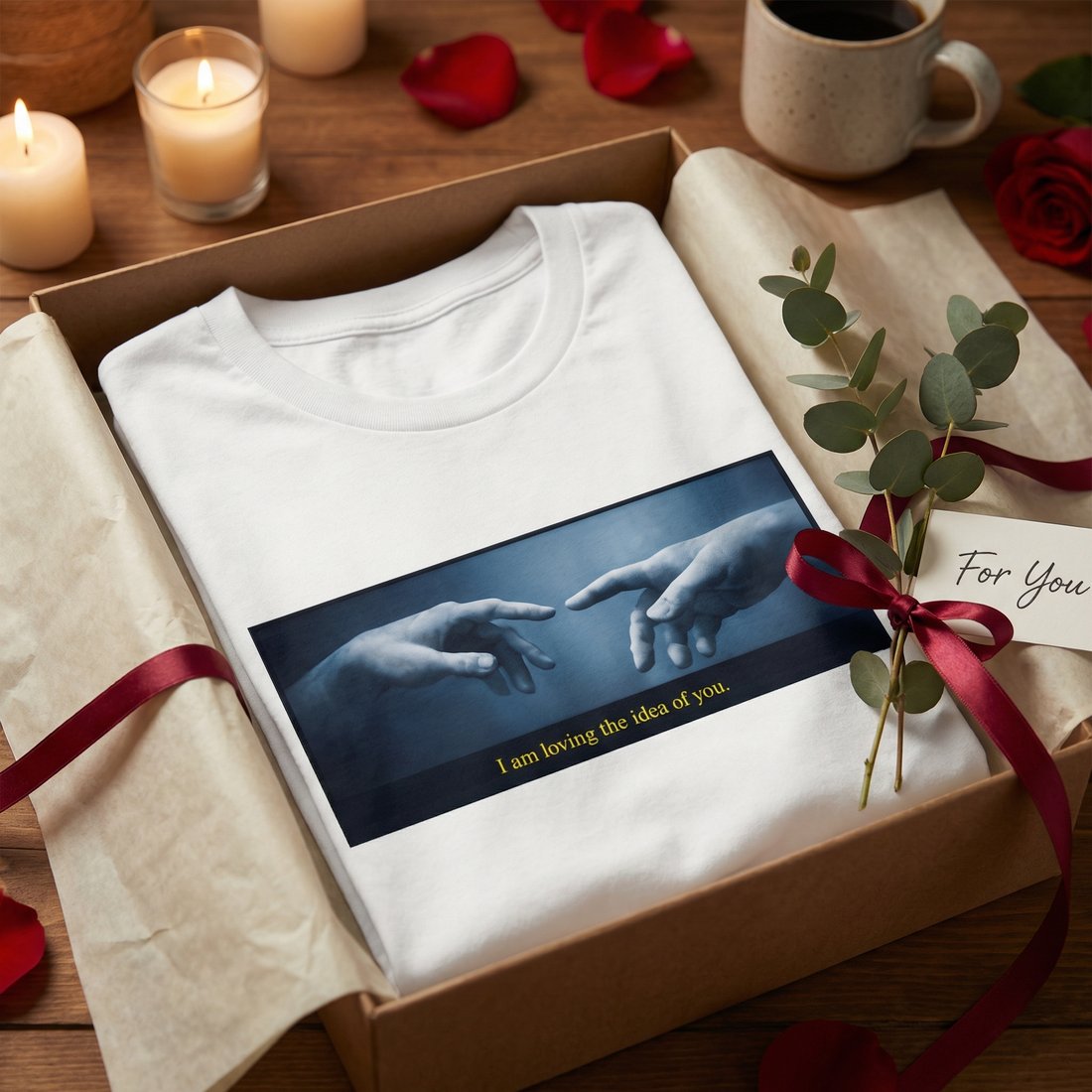 Yearning Aesthetic Gift scene mockup
