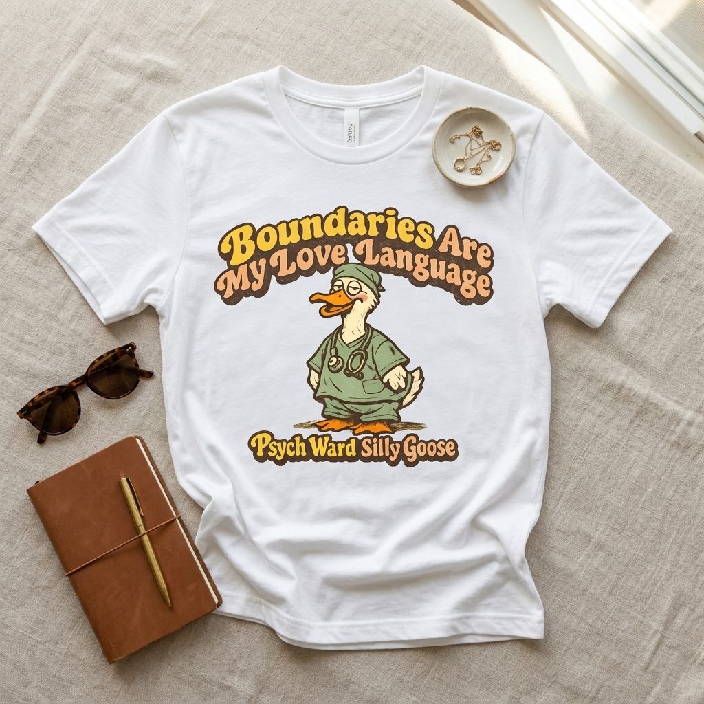 Psych nurse silly goose tee